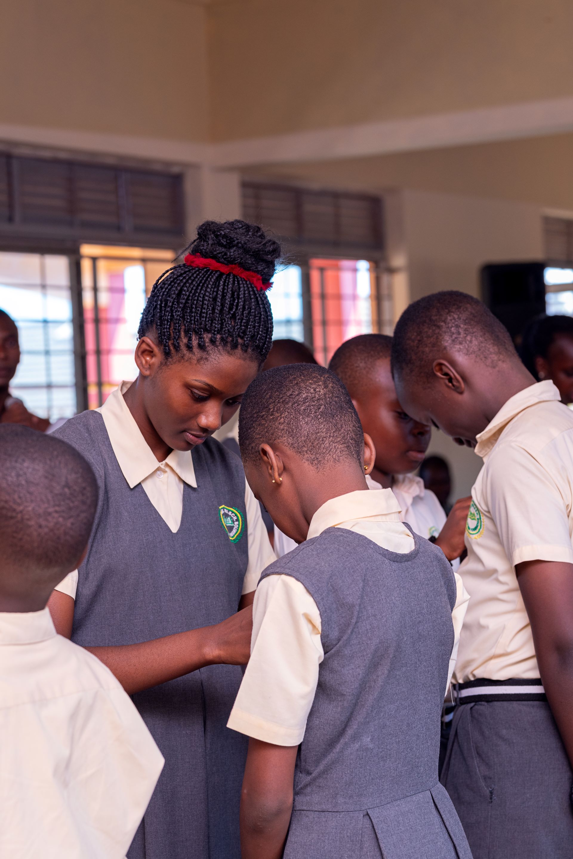 Handing over to incoming prefect