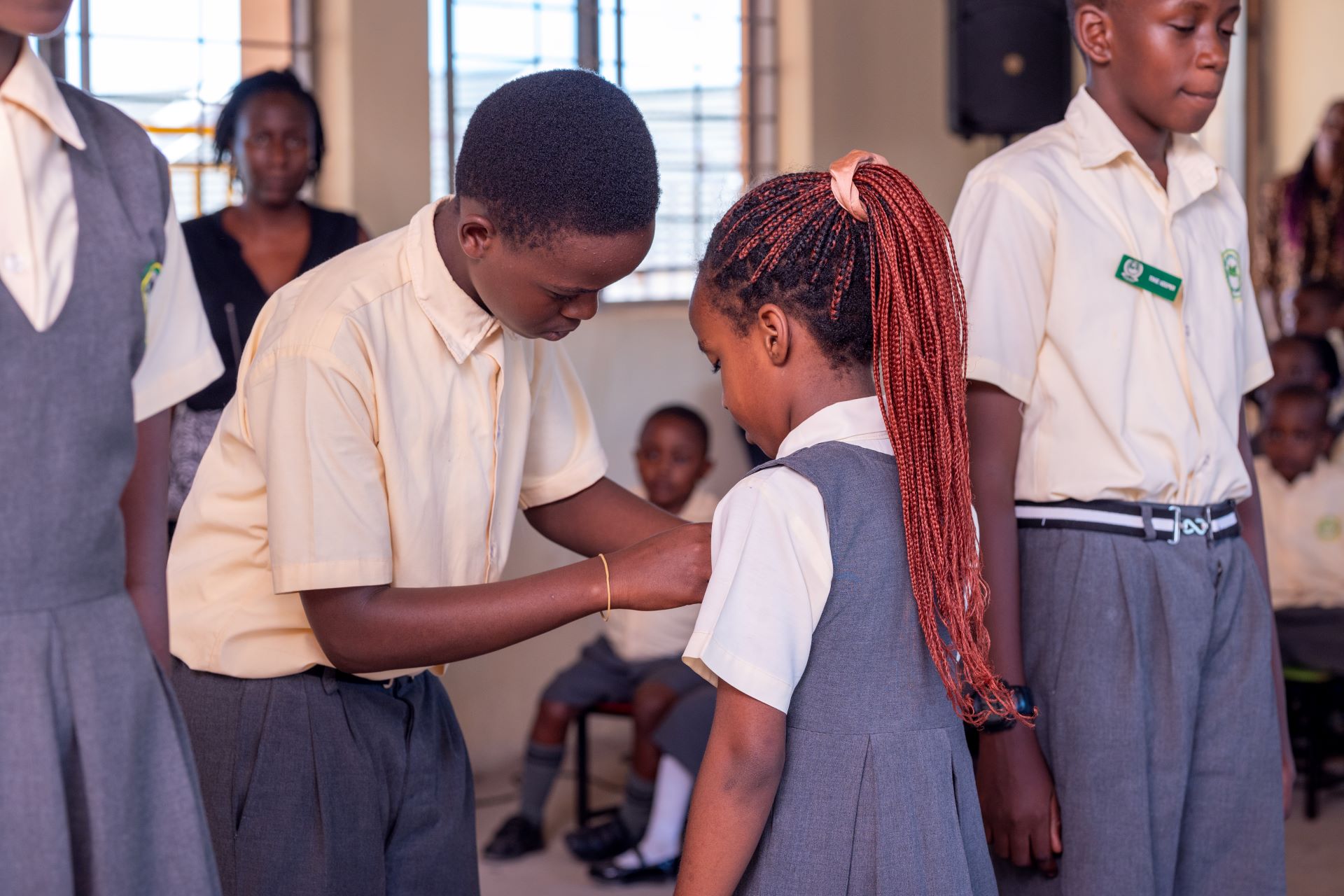 Handing over to incoming prefect