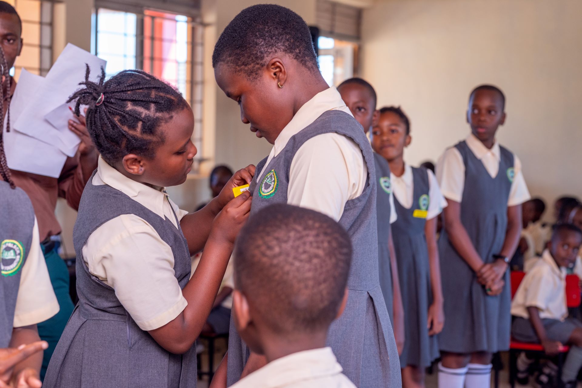 Handing over to incoming prefect