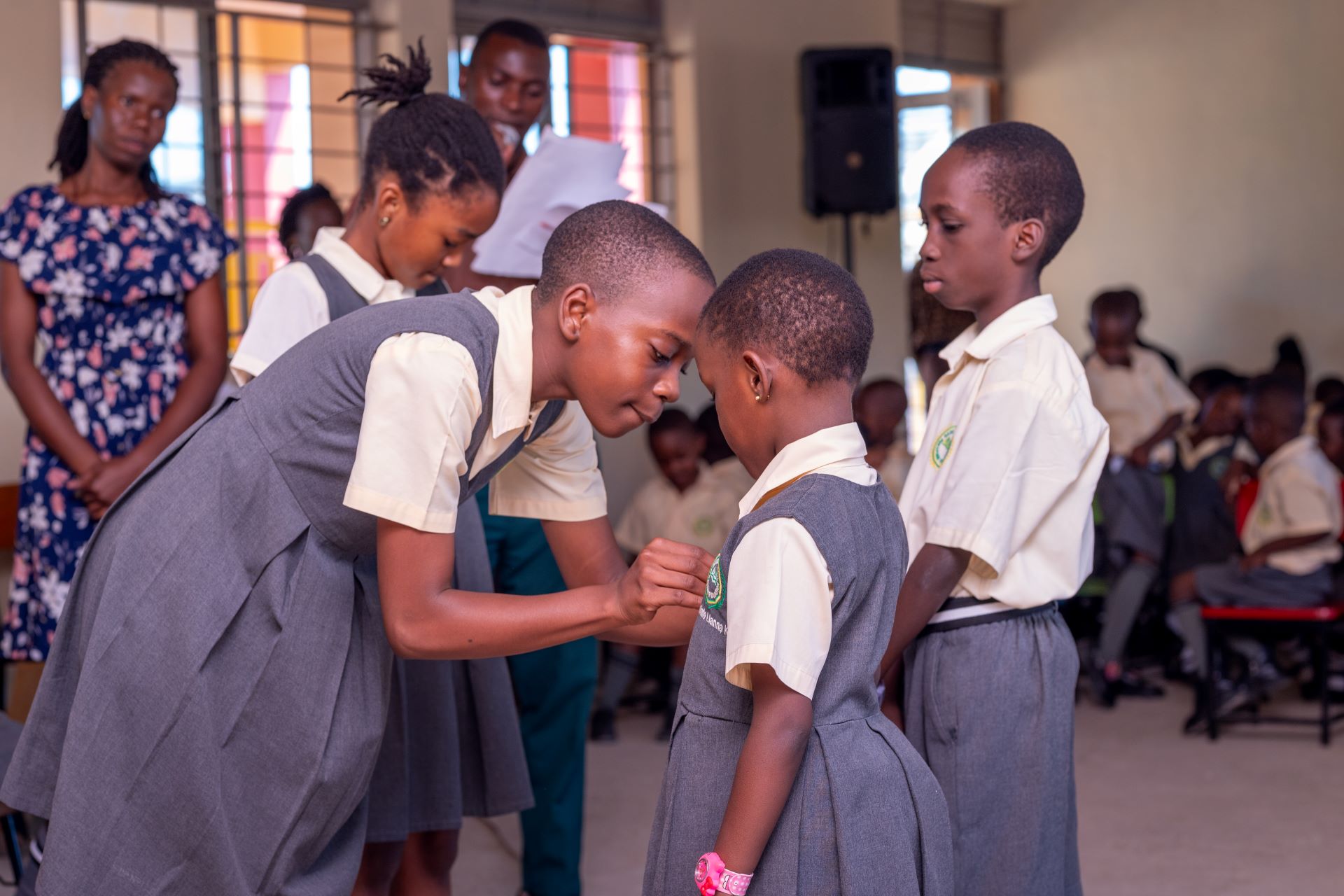 Handing over to incoming prefect
