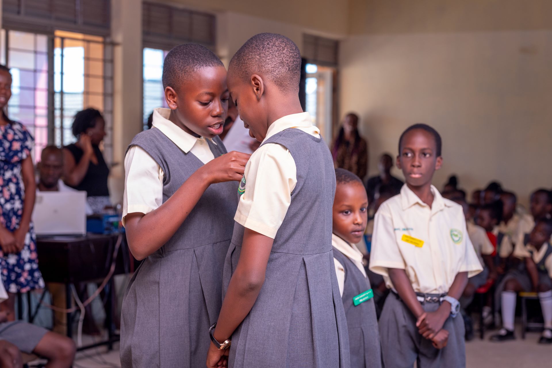 Handing over to incoming prefect