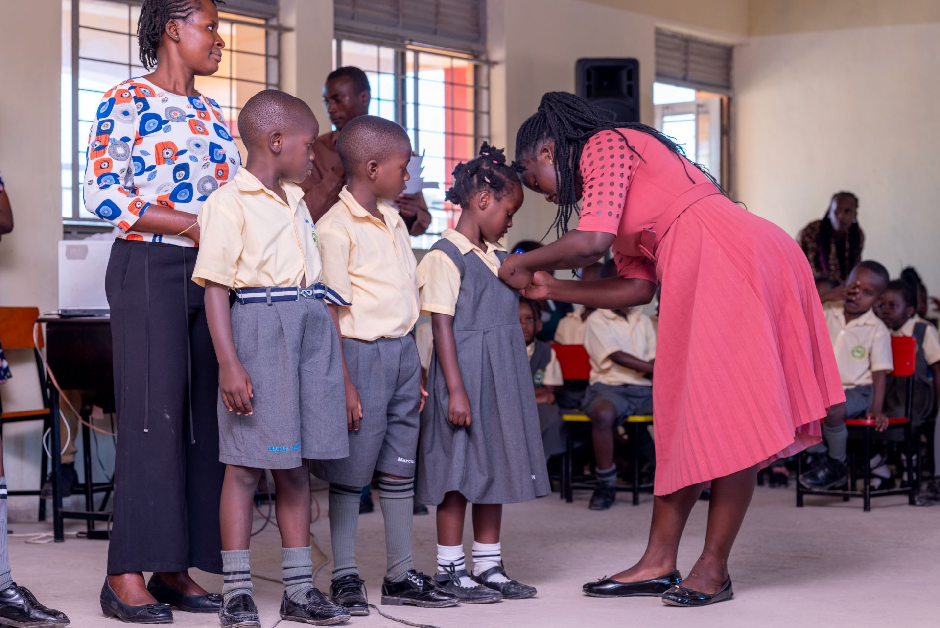 Class teachers with incoming class monitor
