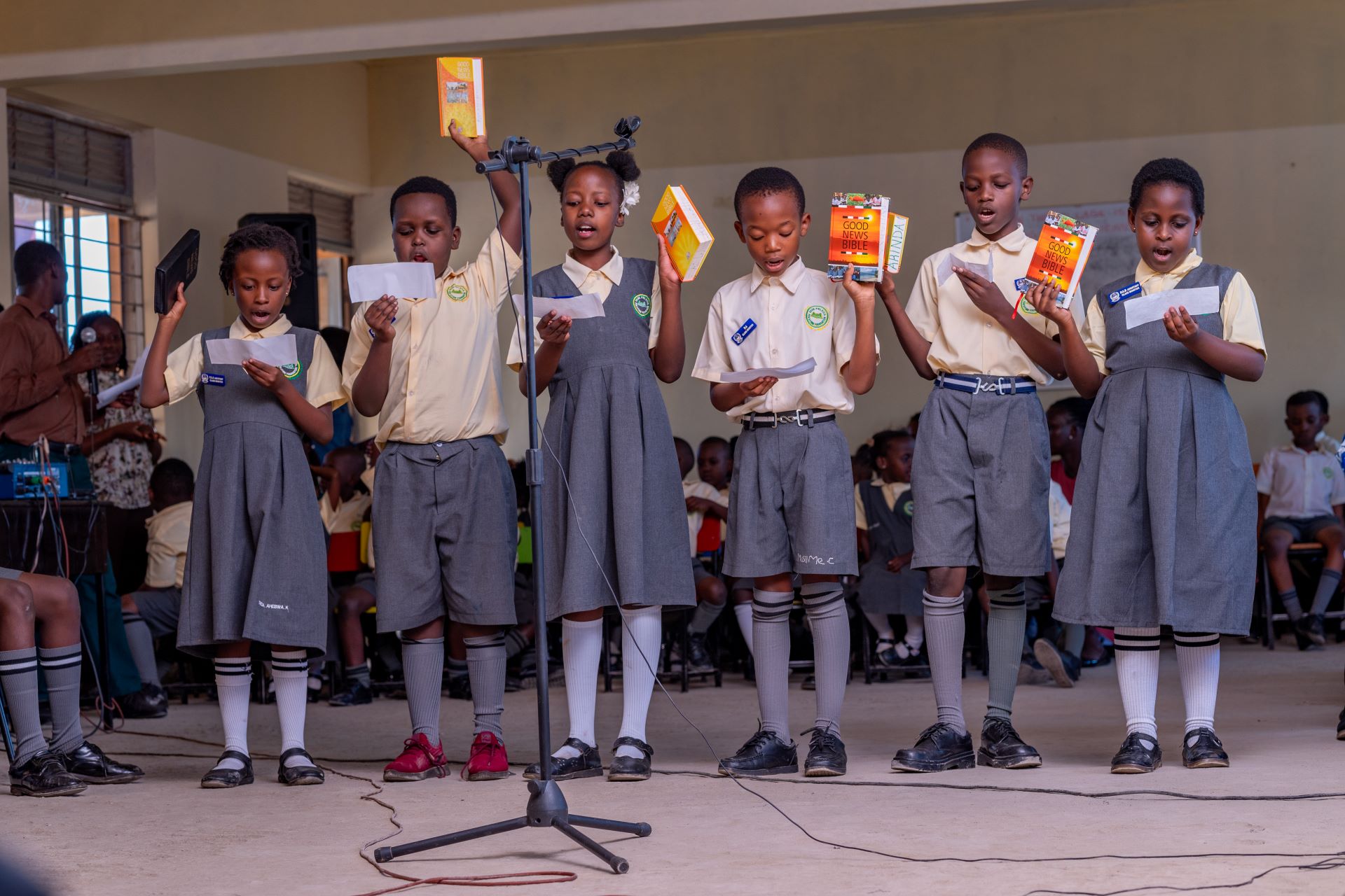 Prefects swearing in