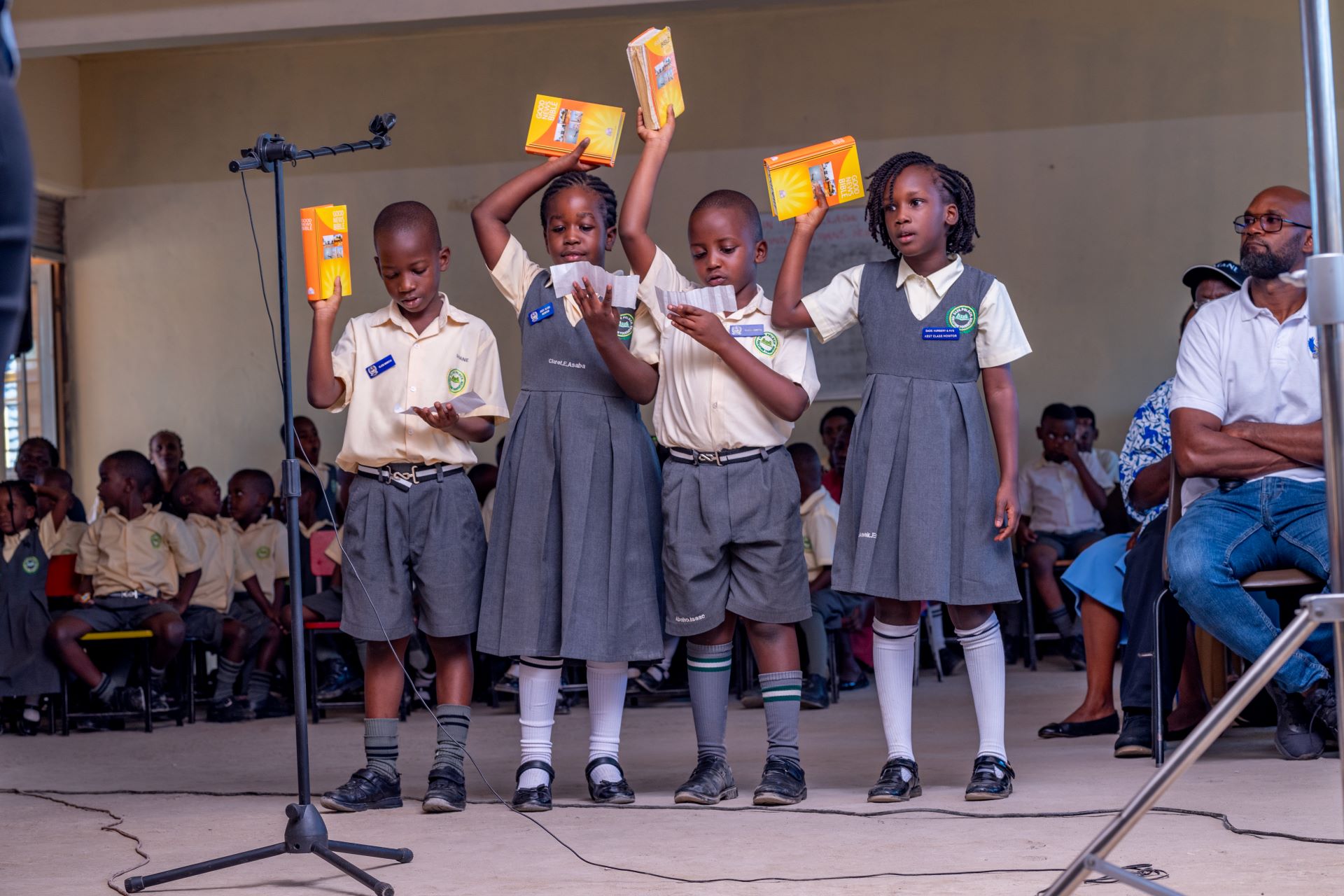 Prefects swearing in