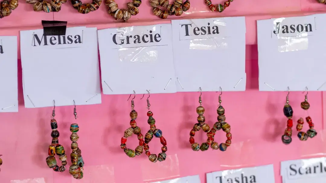 Paper jewellery